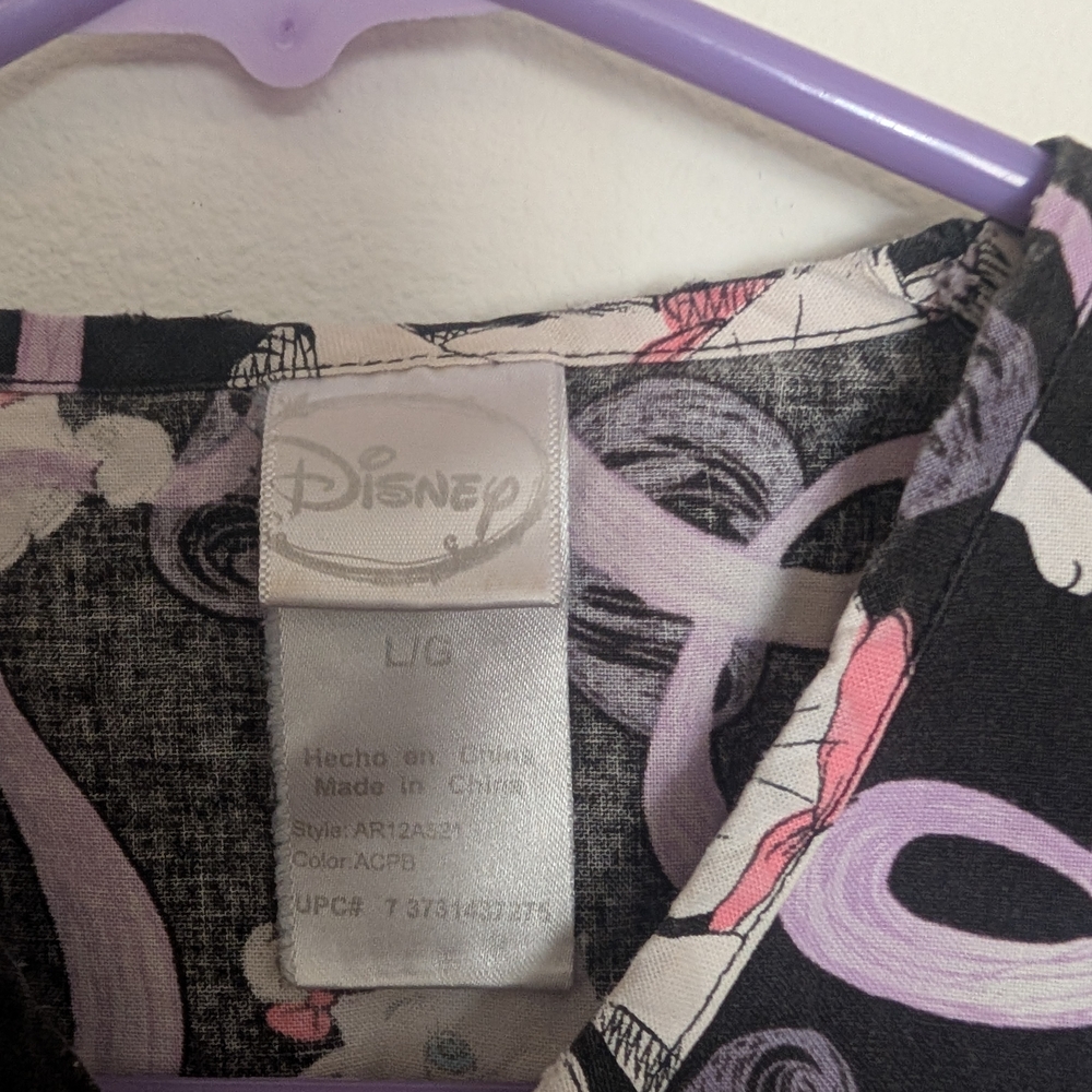 Disney "The Aristocrats, Marie" Scrub Top - Picture 4 of 4